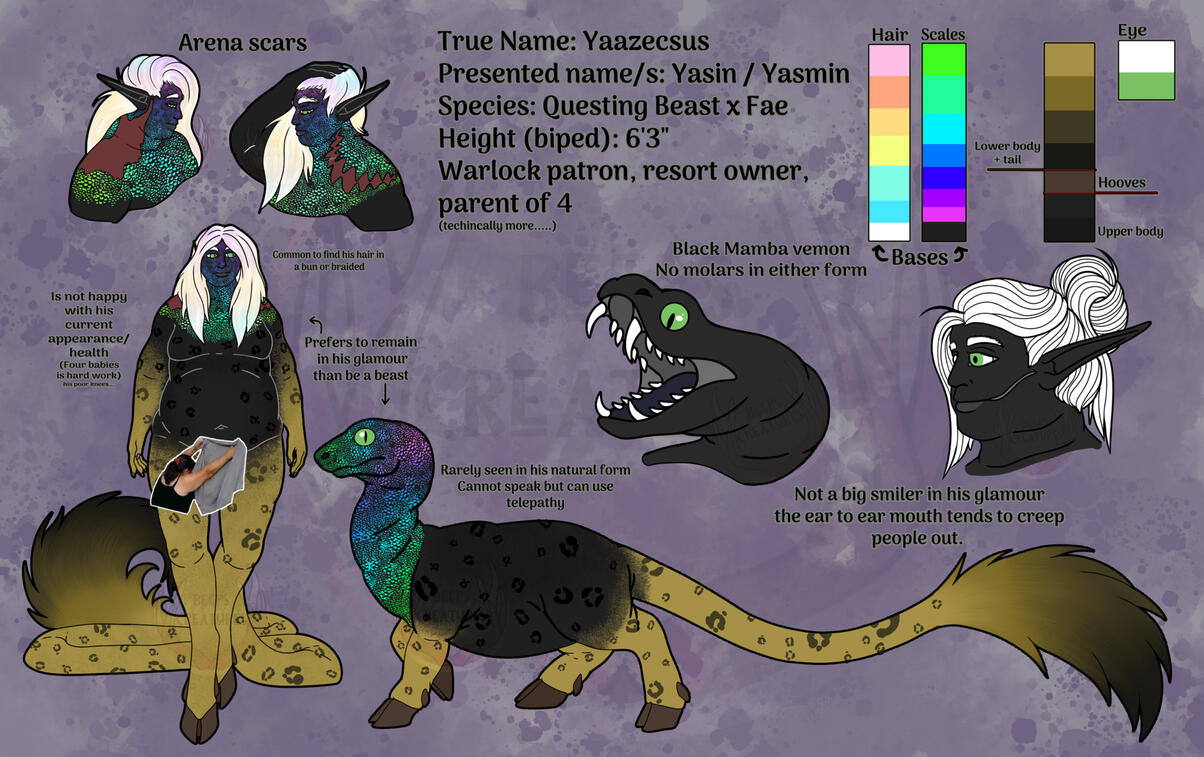 Reference sheet