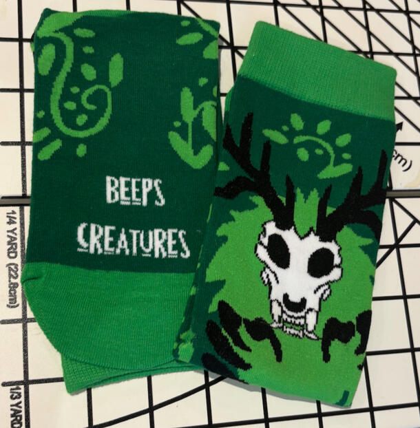 Forest spirit socks